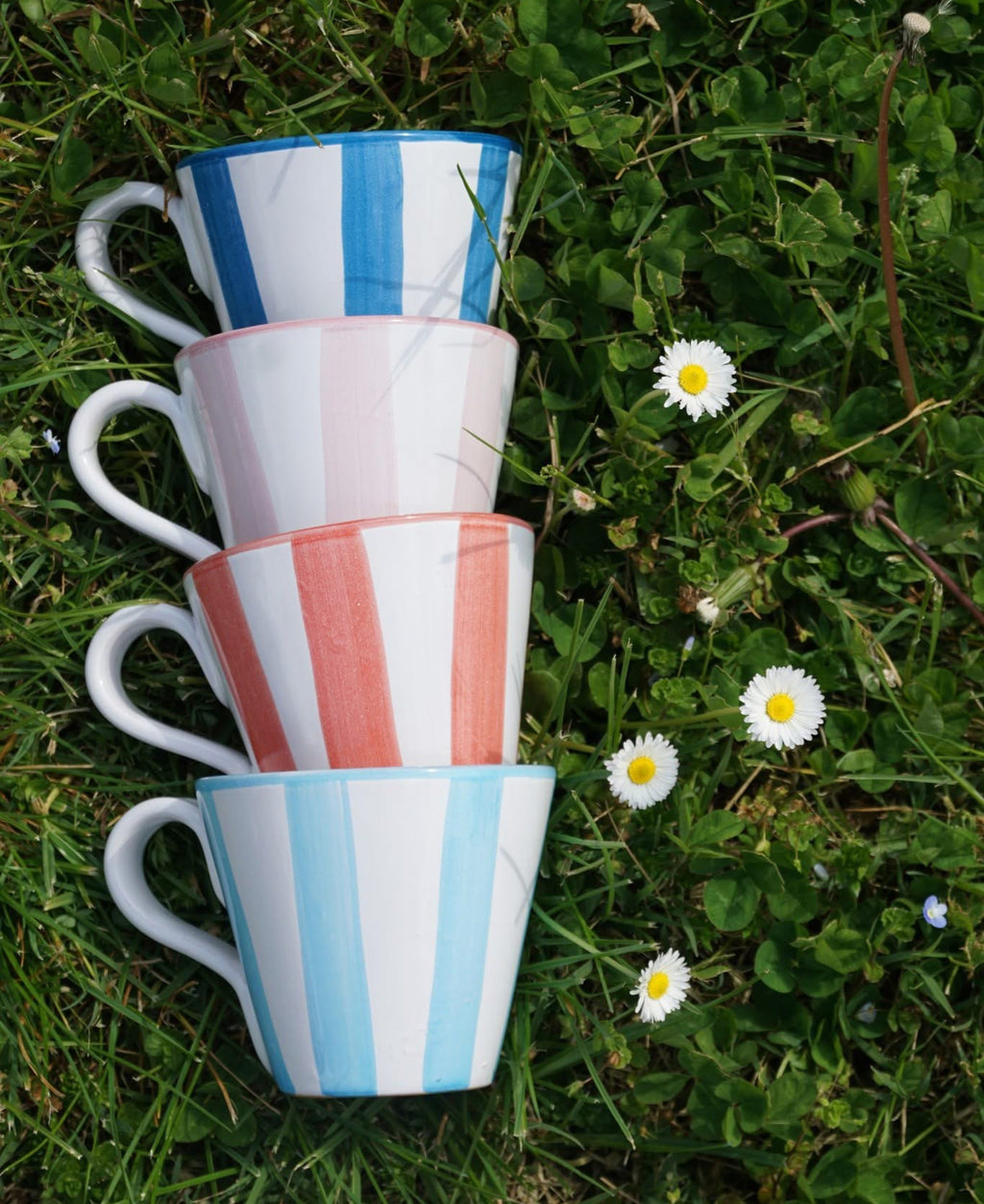 Tazza mug a righe