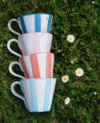 Tazza mug a righe