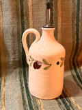 Olierà con manico decoro olive