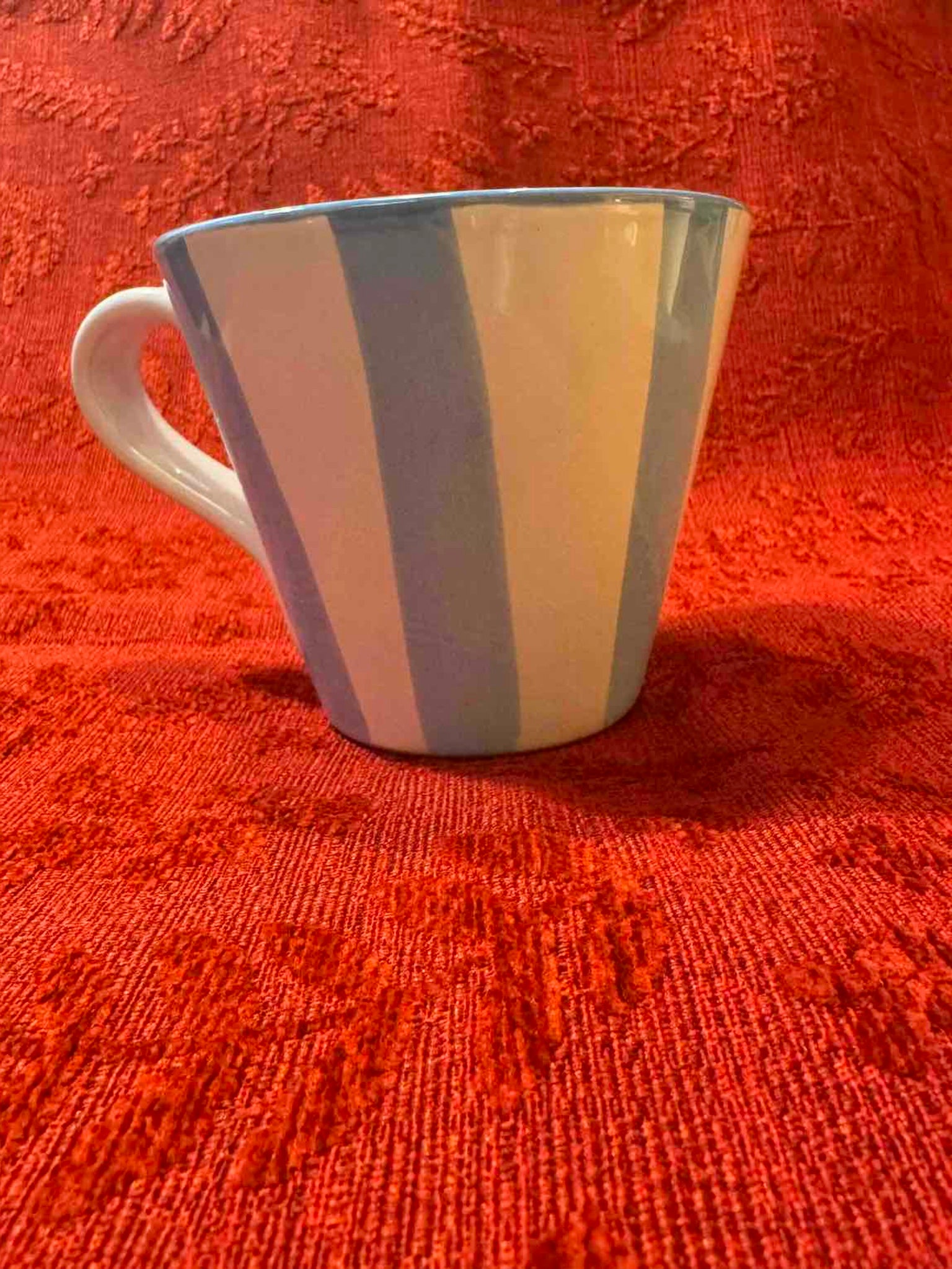 Tazza mug a righe
