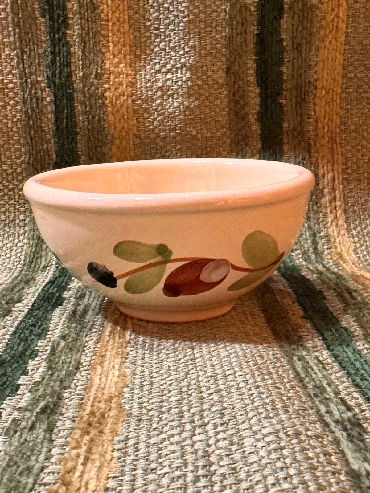 Ciotolina pinzimonio decoro olive - La Gabbianella Venezia