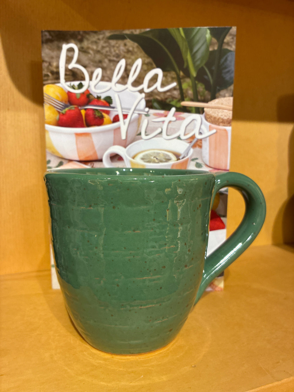Mug in ceramica Verde- La Gabbianella Venezia