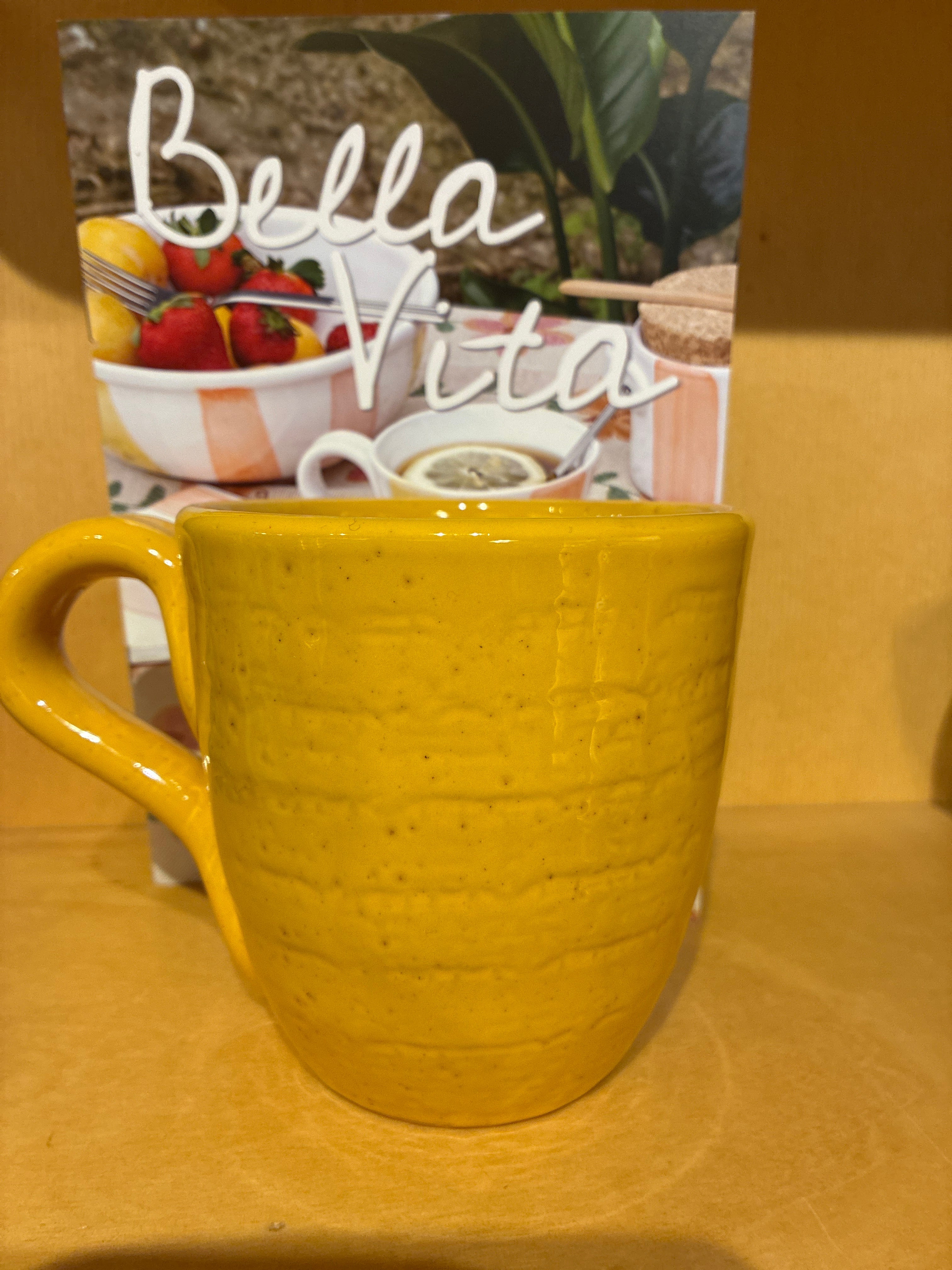 Mug in ceramica Giallo - La Gabbianella Venezia