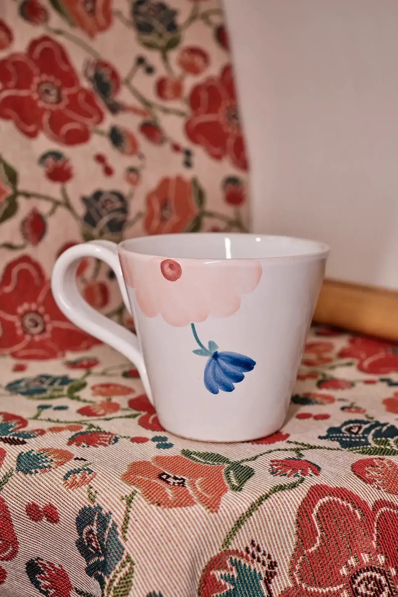 Mug decoro fiori - La Gabbianella Venezia