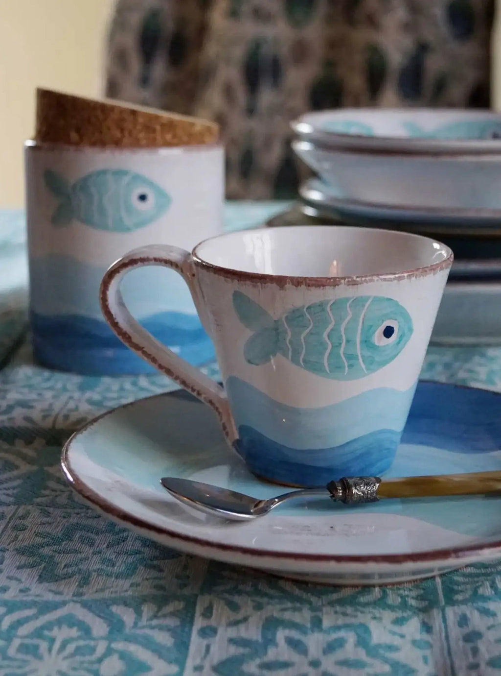 Mug onde marine - La Gabbianella Venezia