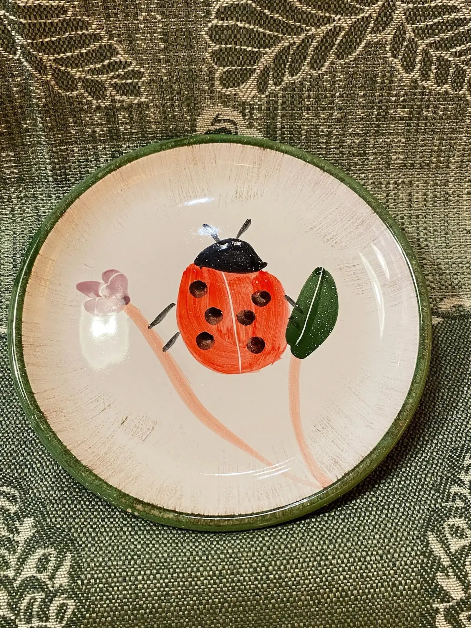 Piattino Coccinella - La Gabbianella Venezia