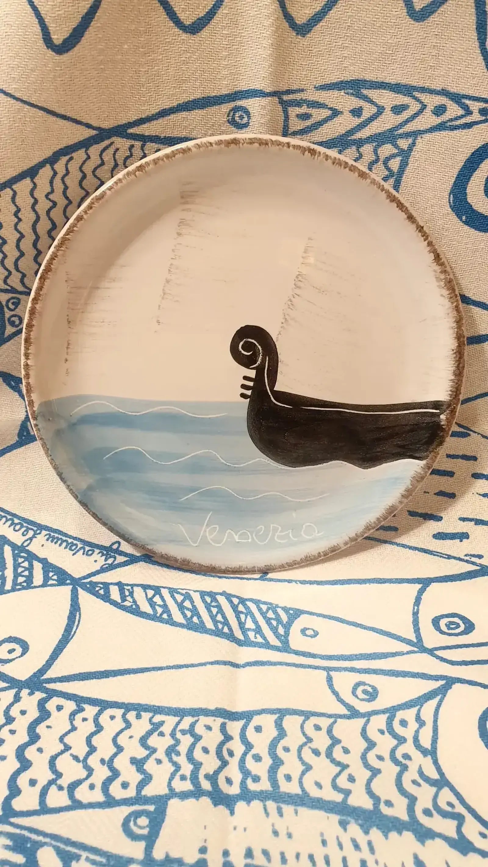 Piattino gondola - La Gabbianella Venezia