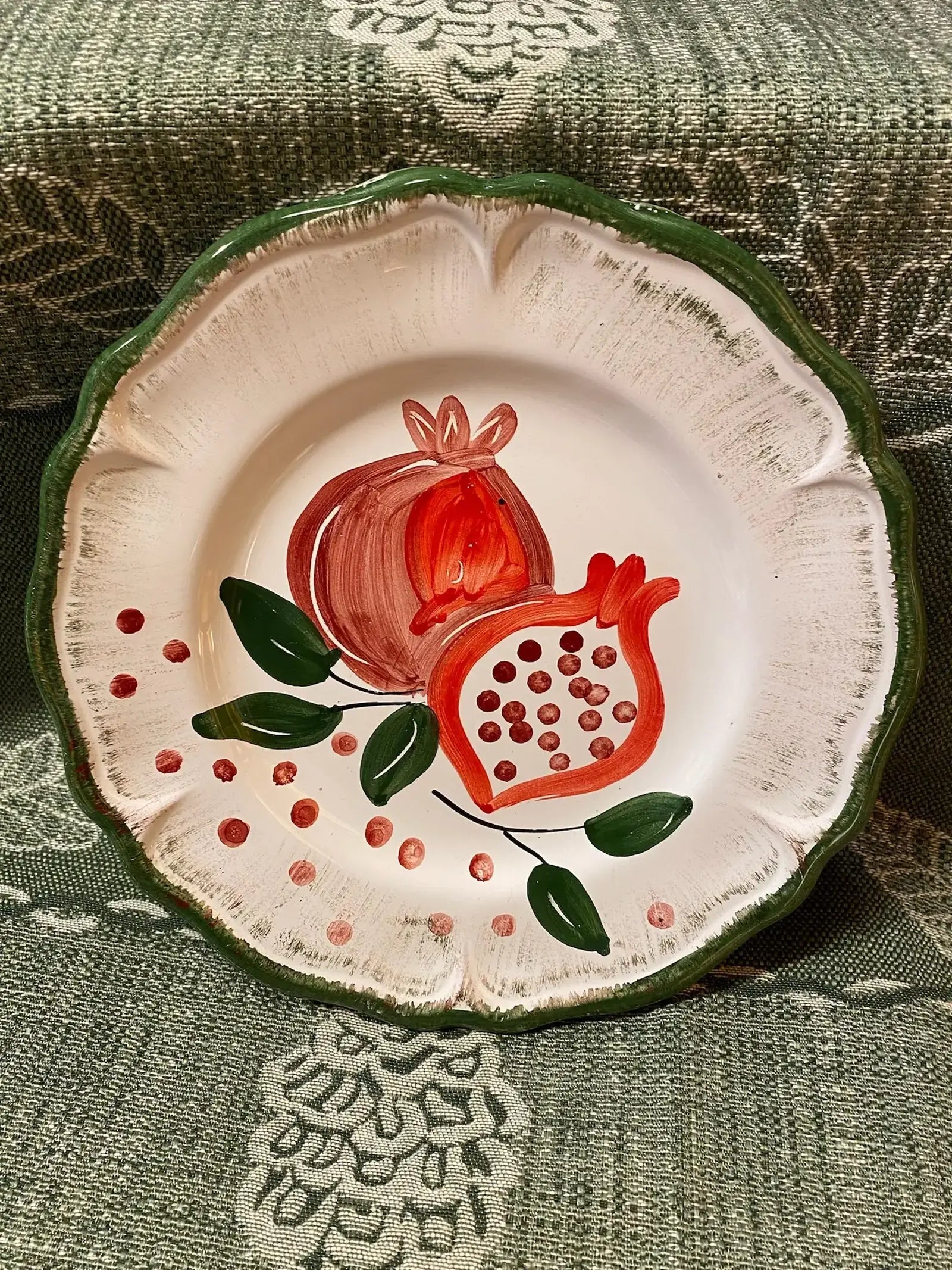 Piatto frutta Melograno - La Gabbianella Venezia