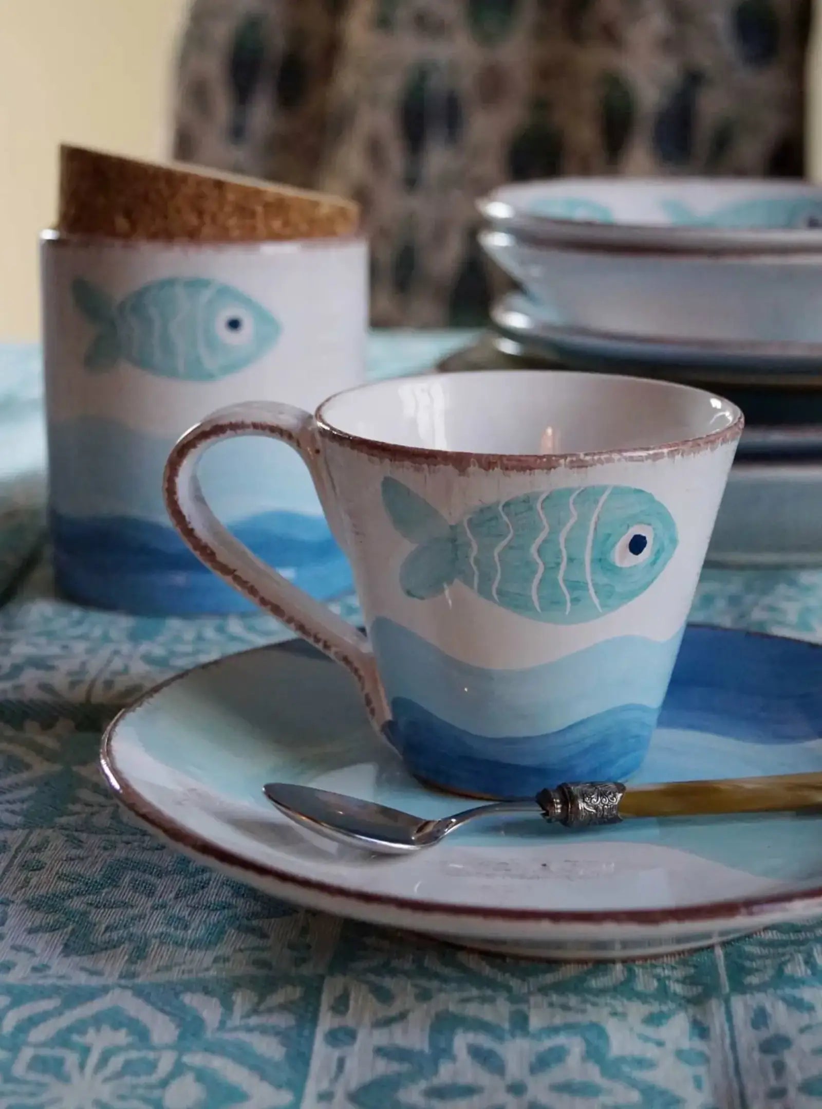 Piatto frutta onde marine - La Gabbianella Venezia