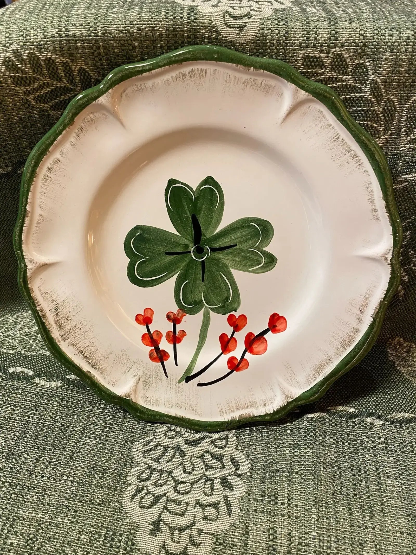 Piatto frutta Quadrifoglio - La Gabbianella Venezia