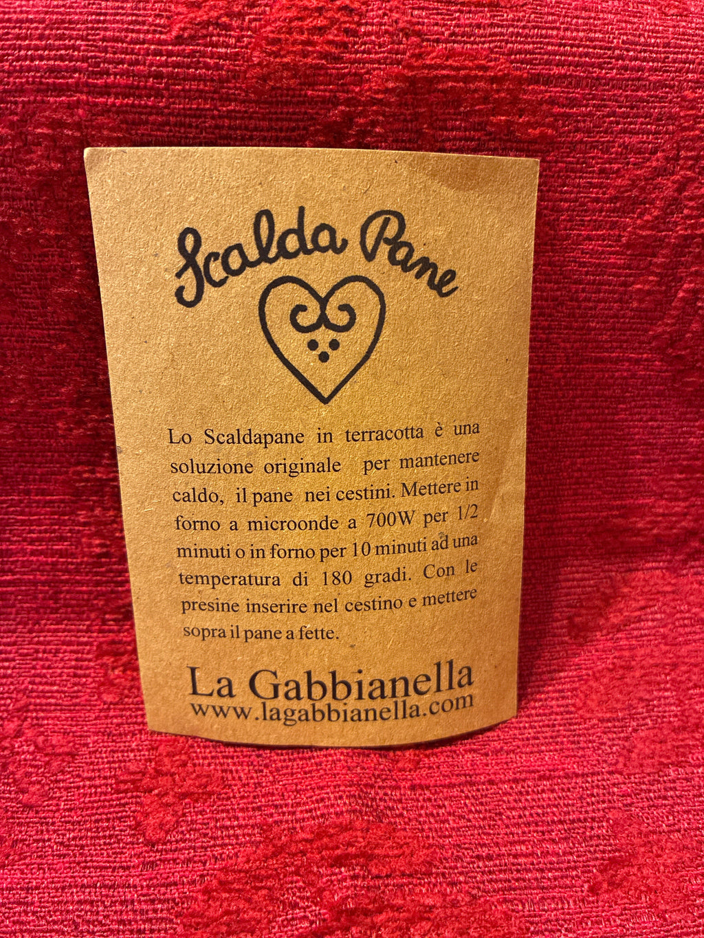 Sottopentola - Scaldapane melograno - La Gabbianella Venezia