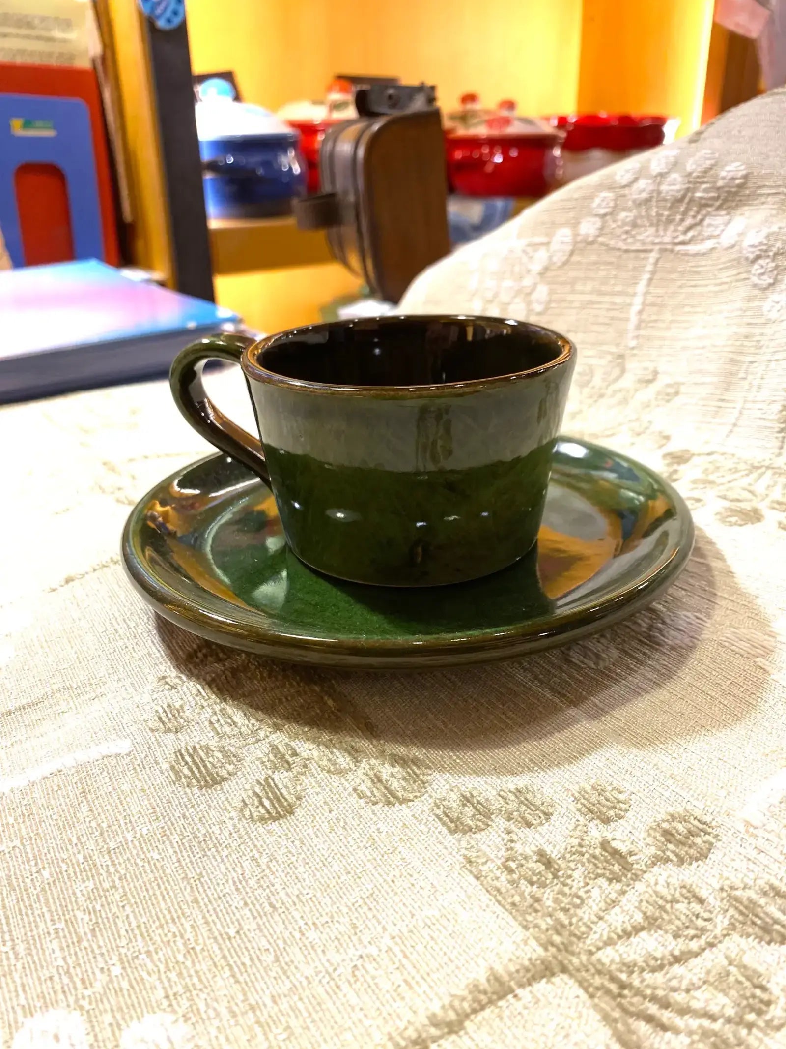 Tazza con piattino cappuccino - La Gabbianella Venezia