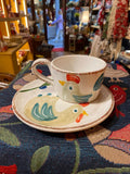 Tazza con piattino cappuccino - La Gabbianella Venezia